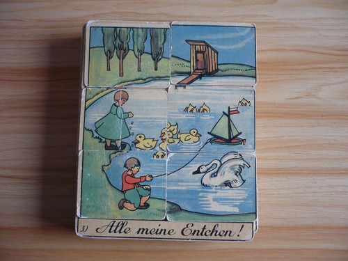 Sehr altes puzzlespiel - altes, aus