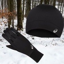Asics Performance Pack - Handschuhe und Mütze UNISEX |3013A035-001| schwarz