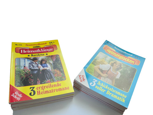 Heimatromane neuwertig - 30,