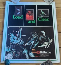 Kiss Poster Lot of 5 DiMarzio