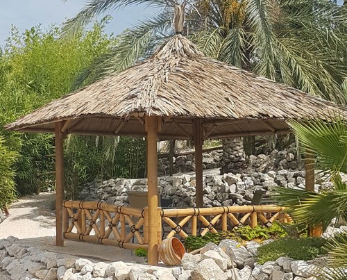 Bambus gartenpavillon original - bambus,