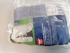 Strandkorbhülle wetterbeständig Schutzhülle Strandkorb Transparent 130x100x134