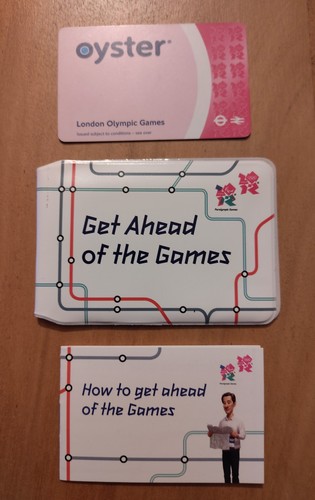 Oyster card london olympic - card,