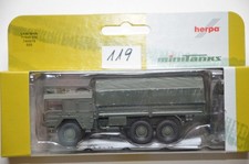 Herpa Minitanks 1-87 MAN LKW 7t 6x6 Pritsche/Plane 740579 ( 505 )