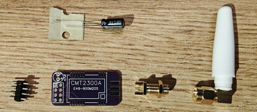 Cmt2300a breakout board - cmt2300a, inkl