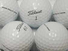 25 TITLEIST PRO V1 MODELL 2024 GOLFBÄLLE - AAAA - LAKEBALLS OHNE MARKIERUNGEN
