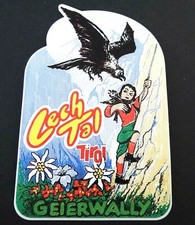 Souvenir-Aufkleber Lechtal