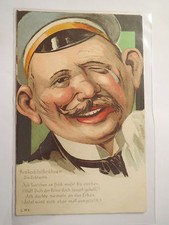 Karikatur - Krokodilsthränen - Erbtante - Student in Couleur / Karte Studentika