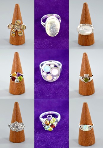Sterlingsilber edelstein set - sterlingsilber,