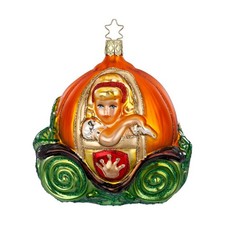 Inge Glas Manufaktur - Es war einmal - Zauberhafte Kutsche - 11,5 cm