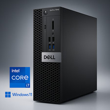 DELL 3040 SFF PC Intel i7 4.00GHz | 16GB Ram | 512GB SSD | DVD RW | Win11 Pro