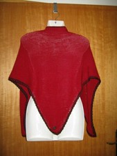 Trachtentuch, Rot aus feinster