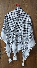 Keffiyeh arabischer Schal Palästina Shemagh. Baumwolle.