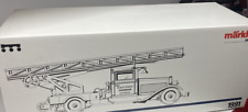Märklin  1991  WERKSFEUERWEHR,Göppingen,Blechauto mit UHRWERK