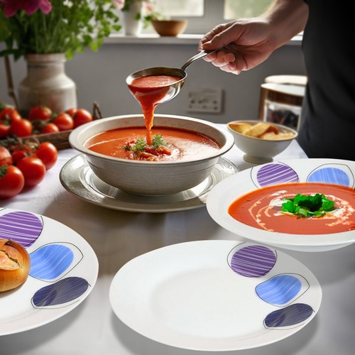 Teiliges abendessen set - abendessen,