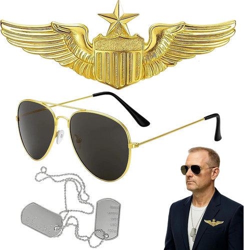 Teiliges pilotenkostüm set - pilotenkostüm,