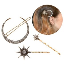 Strass Haarnadel, Mond