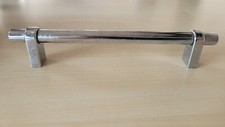 Küchengriffe, chromfarben, klassisch, Bohrlochabstand 128 mm, gebraucht