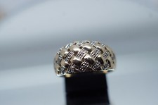 Diamant Ring,Damen,Herren,14 Kt Gelbgold/Weissgold,Diamanten,585er