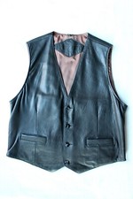 TRAPPER Herren Lederweste Gr