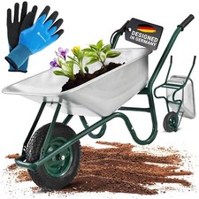 Schubkarre Transportkarre Bauschubkarre Schiebkarre Gartenwagen Metall Juskys®