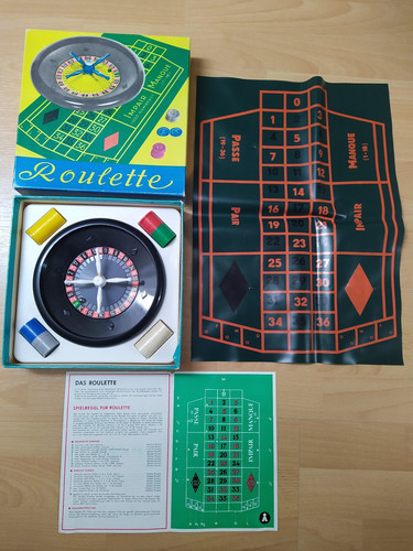 Roulette spiel mit stahlkugel - spiel,
