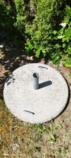 Sonnenschirmständer,  zb. Glatz, 5 cm Rohr, Ampelschirm, Betonsockel, schwer,