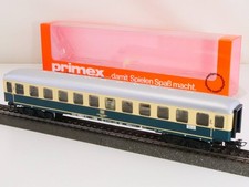 Märklin 4198 Primex D-Zug Car Büm 234 Tin Car Light! Mint! OVP 1704-21