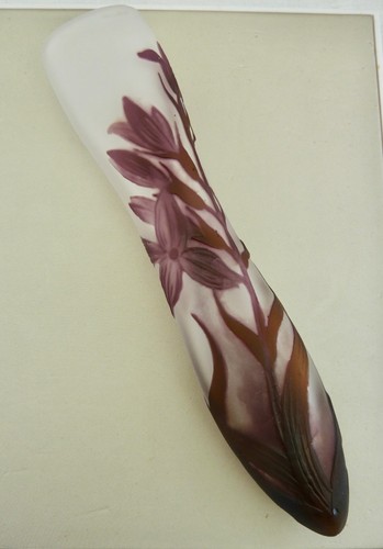 Kleine glas vase 1920er - glas-vase,