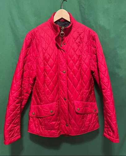 Barbour damen steppjacke rot - damen,