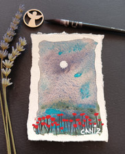 Aquarelle Original Blume