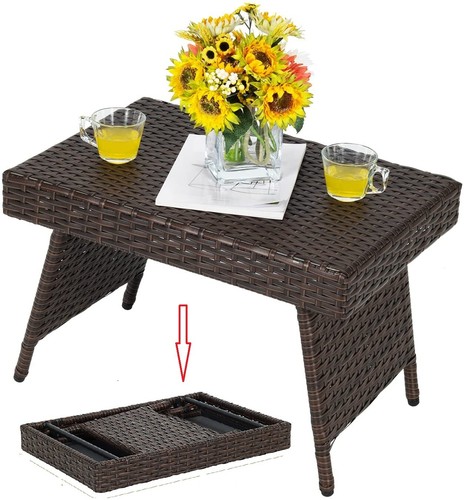 Rattantisch polyrattan - rattantisch,