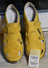 " Kacper " Damenschuhe  Echtleder Gr.41  Senfgelb neu und ungetragen  NP 89,95 €
