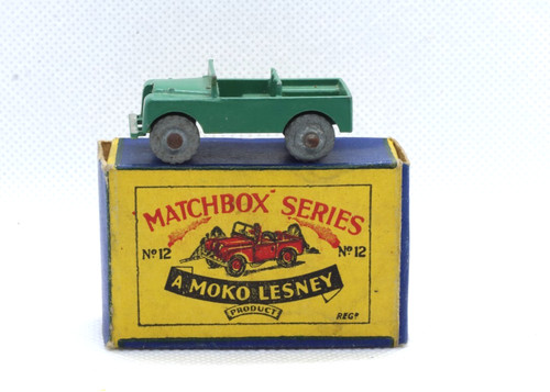 Moko lesney matchbox - matchbox, grün