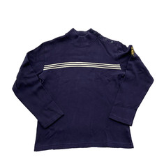 Vintage Tommy Hilfiger Pullover M Blau Langarmshirt Sweater Matrose Herren