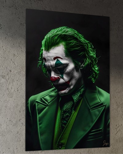 Joker leinwandbild farbig - joker,
