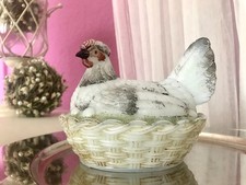 Antik Jugendstil Glasdose Dose