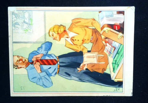 1938 trpist werbekarte - ʘ,