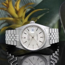 Rolex Datejust Stahl Ref: 16220 mit Rolex Box von 2001