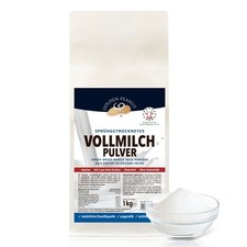Vollmilchpulver sprühgetrocknet 1 kg Trockenmilch Pulver Milch Backen Eiscreme