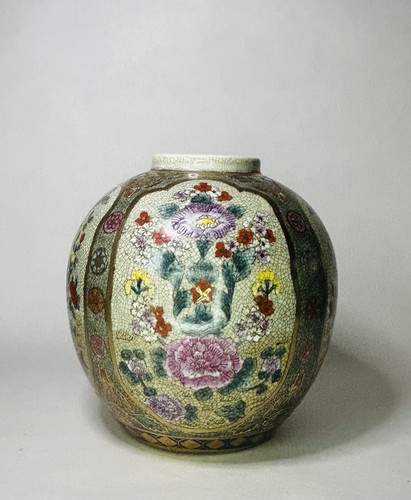 Antike runde vase - runde,