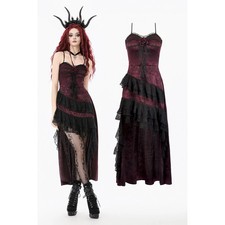 Dark romance Kleid mit Spitze