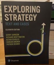 Exploring Strategy: Text and Cases, Eleventh Edition, by Johnson, Regnér, et al.