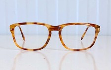 VINTAGE 90s CARTIER TRINITY GOLD PLATED LUMEN TORTOISE EYEGLASSES 54-18-135 NOS