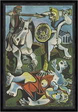 Der Raub der Sabinerinnen Pablo Picasso 1963 Guernica Faks_Werbung 1354