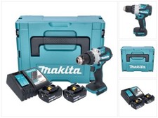 Makita DHP 489 RTJ Akku Schlagbohrschrauber 18 V 73 Nm + 2x Akku 5,0 Ah + Lader