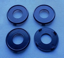 5x Nabenkappen Felgendeckel Träger  70 mm  63,5 mm für Alufelgen schwarz U2