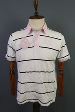 LA Martina White Striped Short