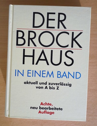 Brockhaus gesamtausgabe von - brockhaus,