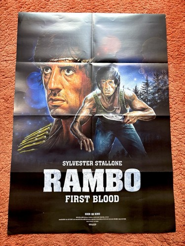 Rambo kinoplakat poster - rambo, a1